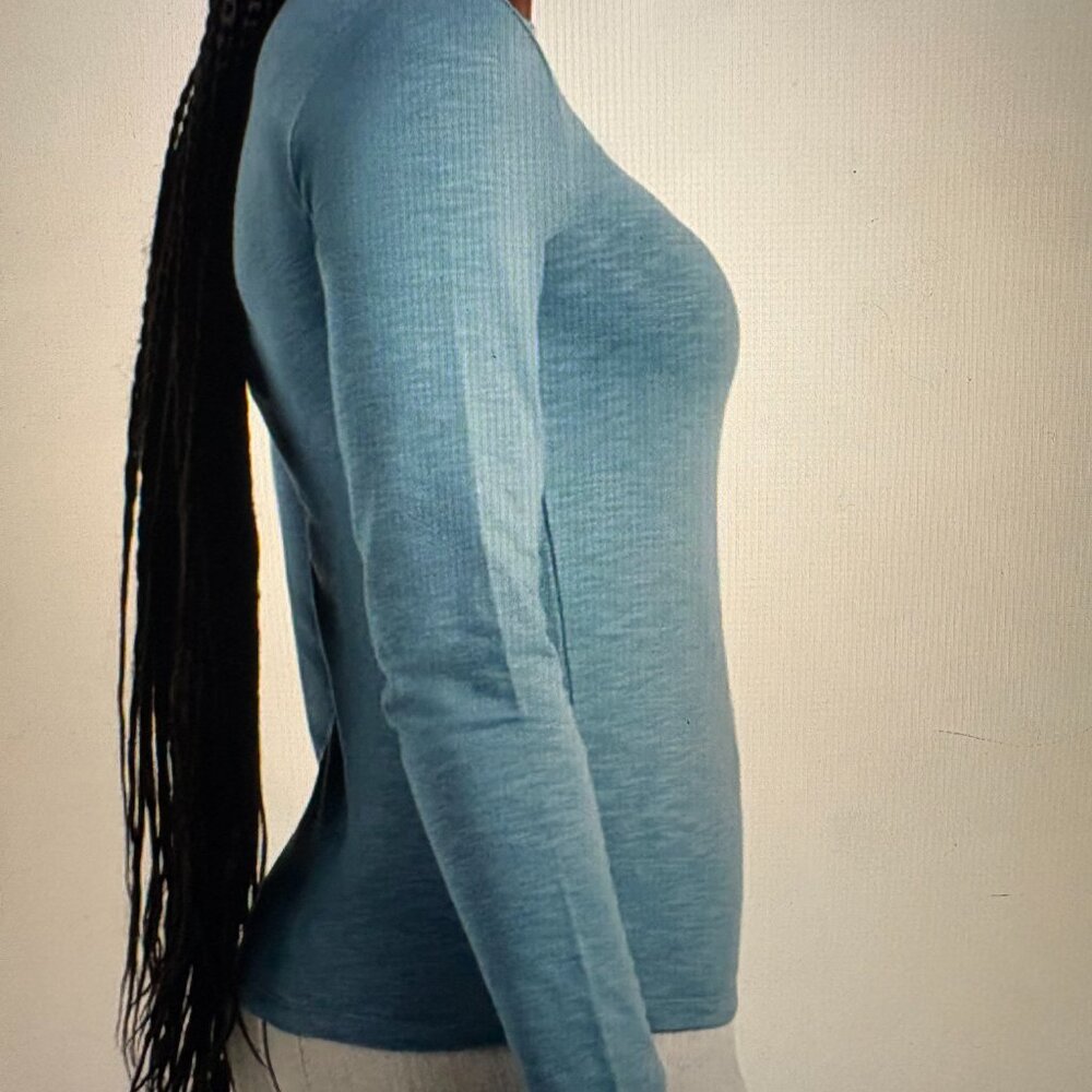 Splendid Eva Long Sleeve Slub Tee